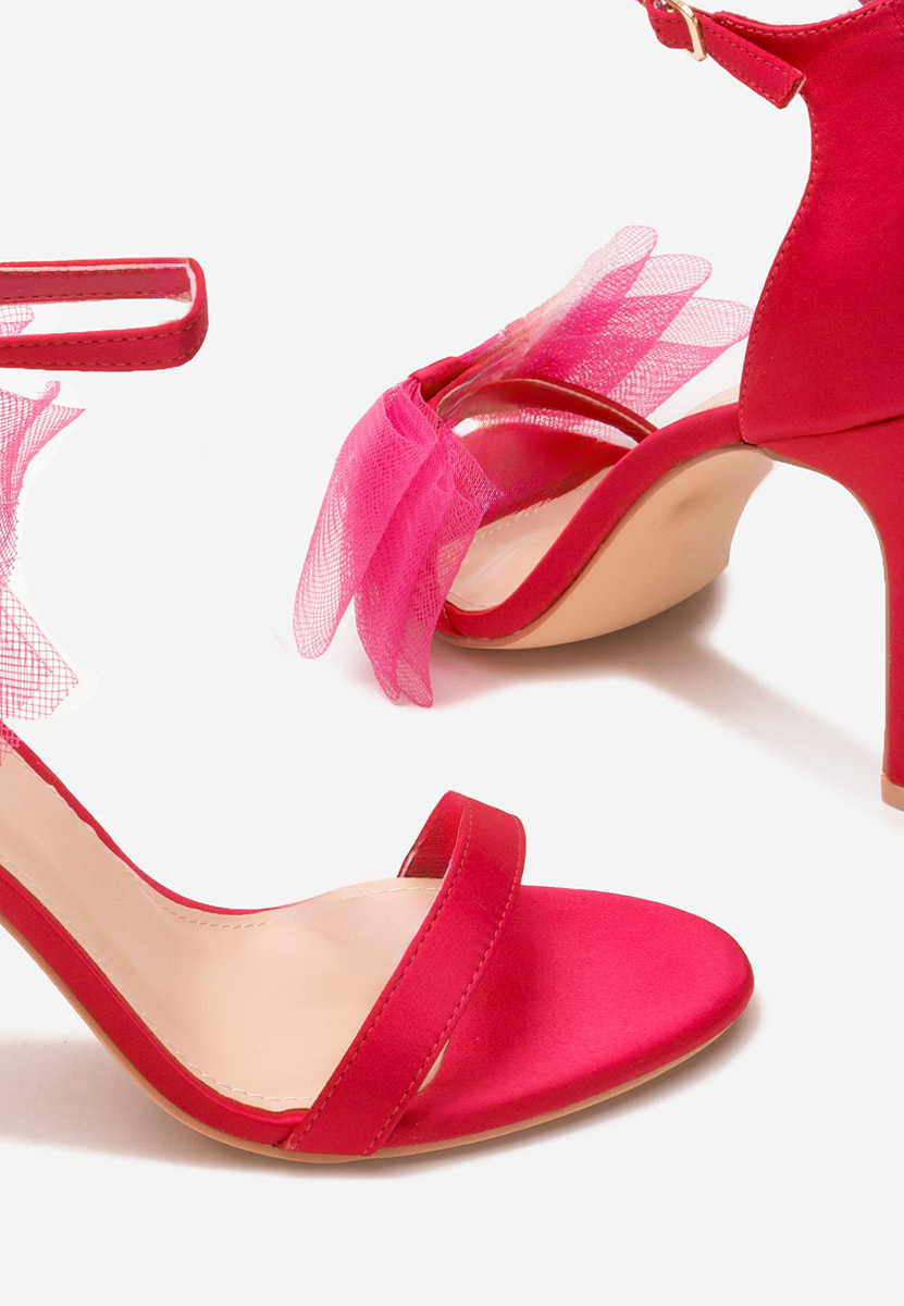 Sandali con tacco a spillo  Feneta Fucsia