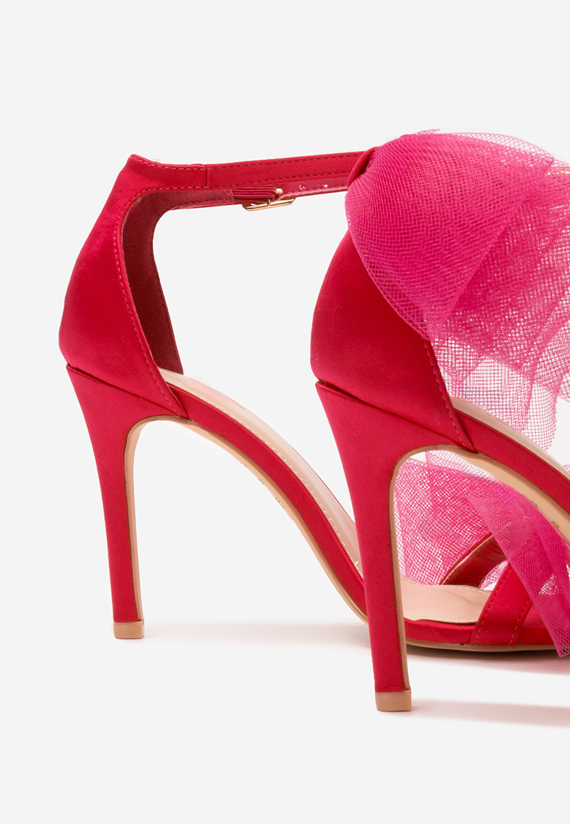 Sandali con tacco a spillo  Feneta Fucsia