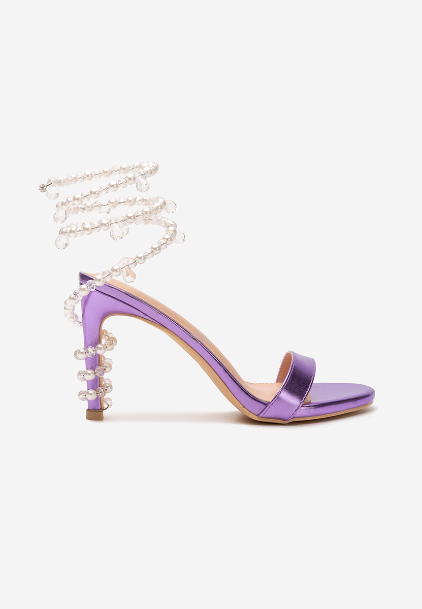 Sandali con tacco a spillo Amaia Viola