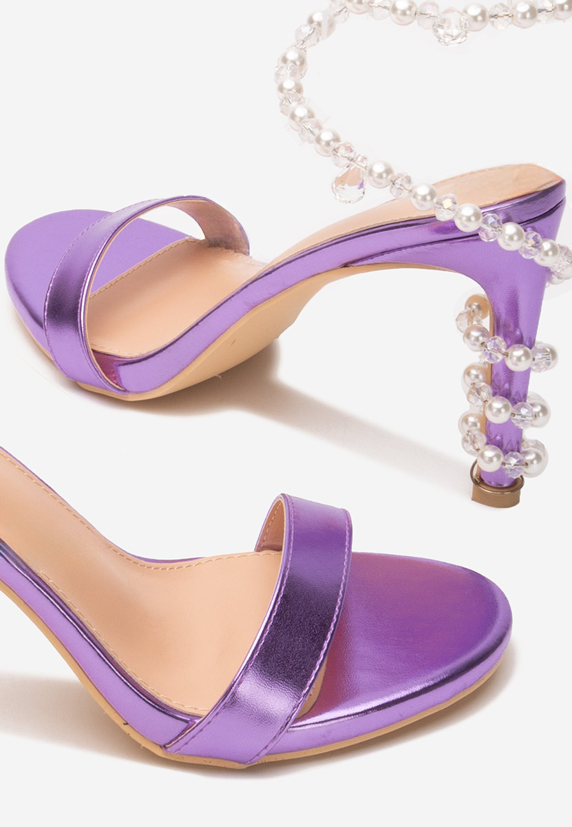 Sandali con tacco a spillo Amaia Viola