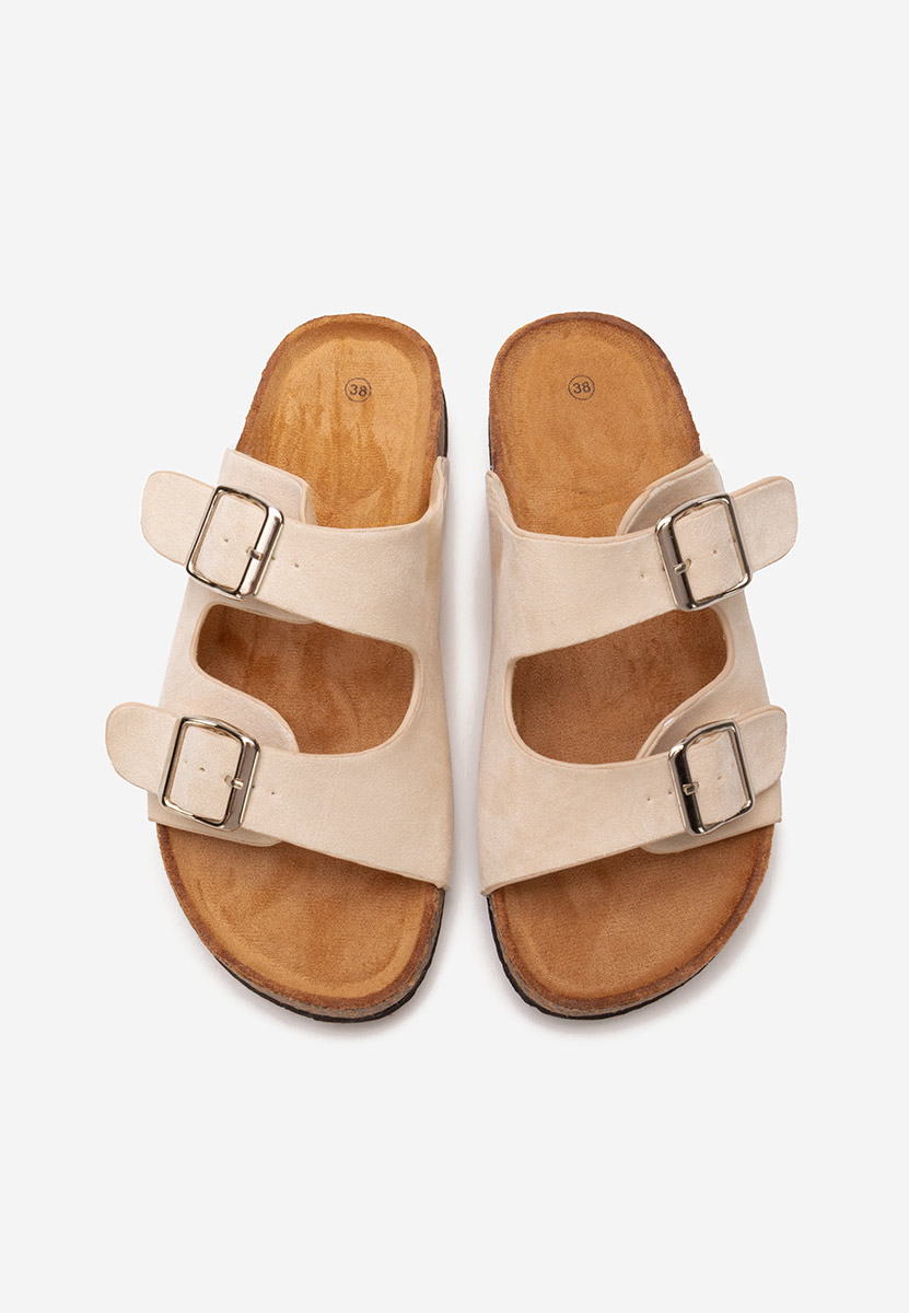 Ciabatte donna Evet beige