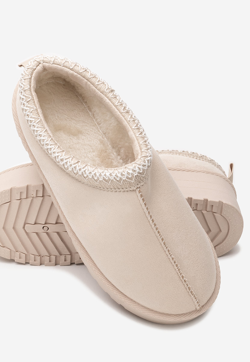 Ciabatte platform Comfy Beige