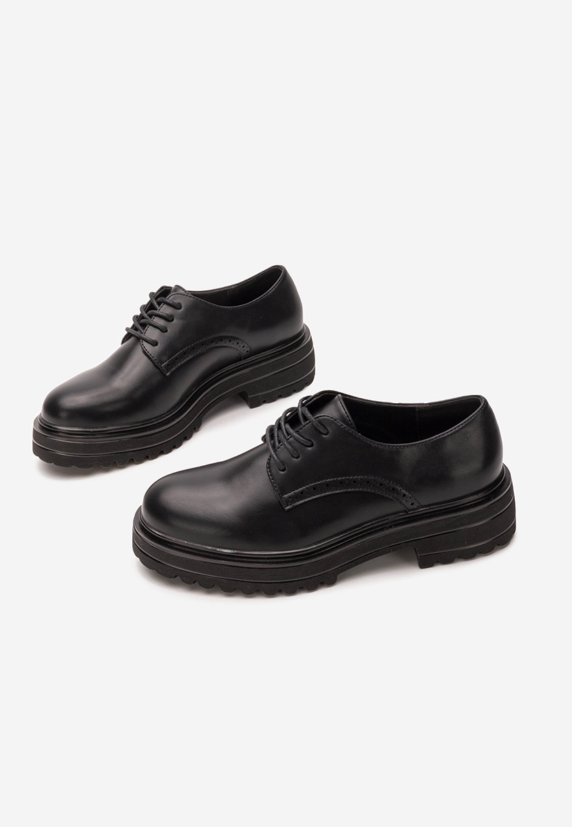 Scarpe oxford donna Danina nero