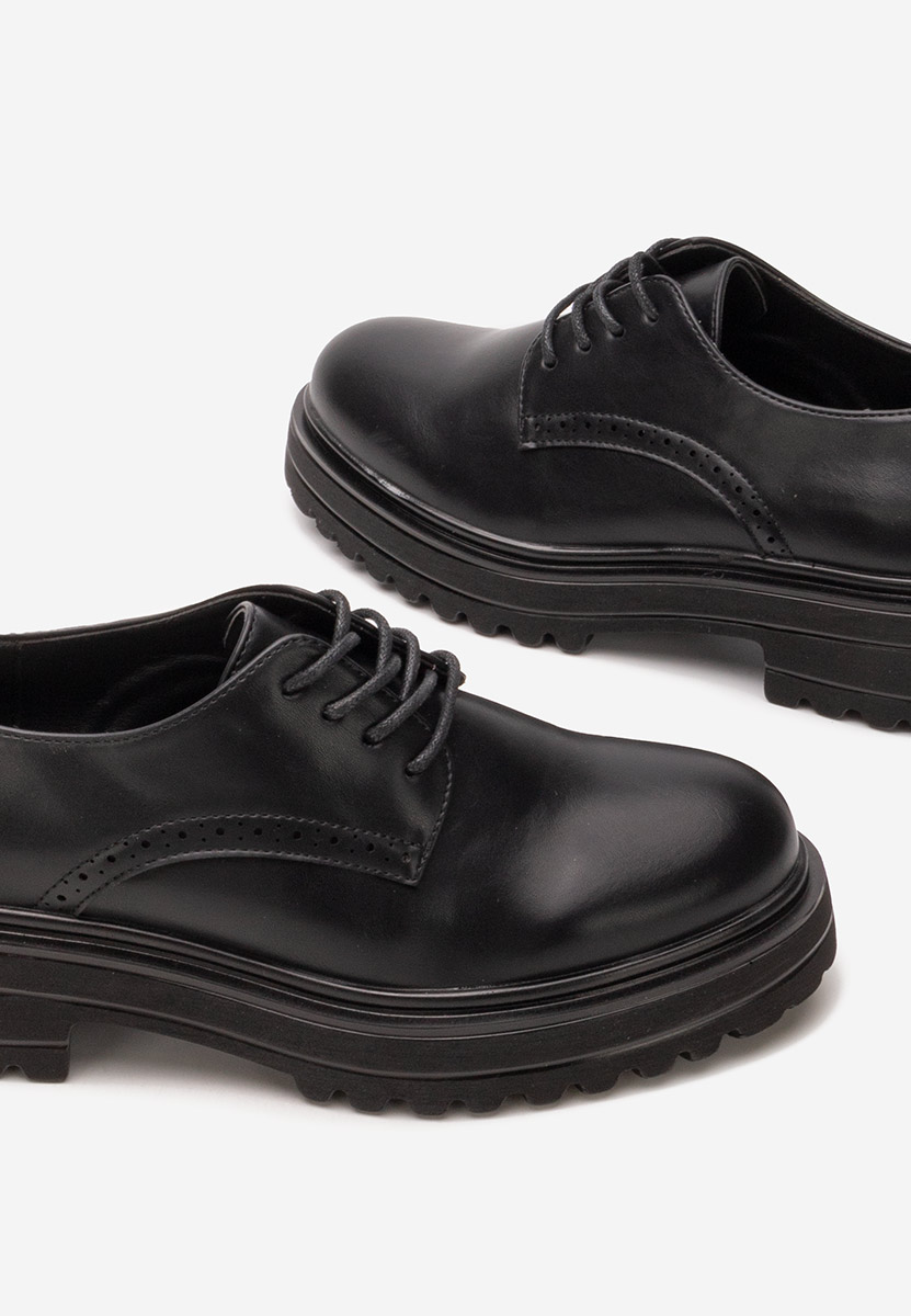 Scarpe oxford donna Danina nero