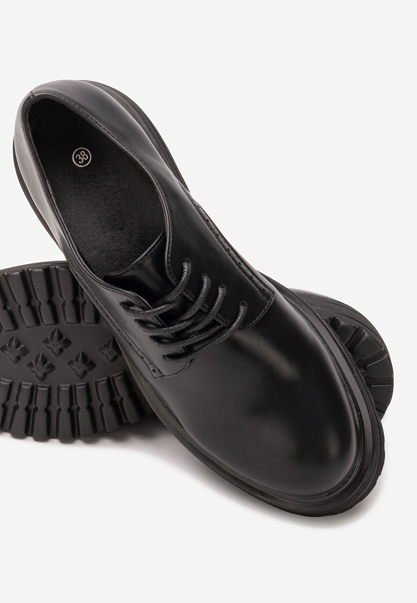 Scarpe oxford donna Danina nero