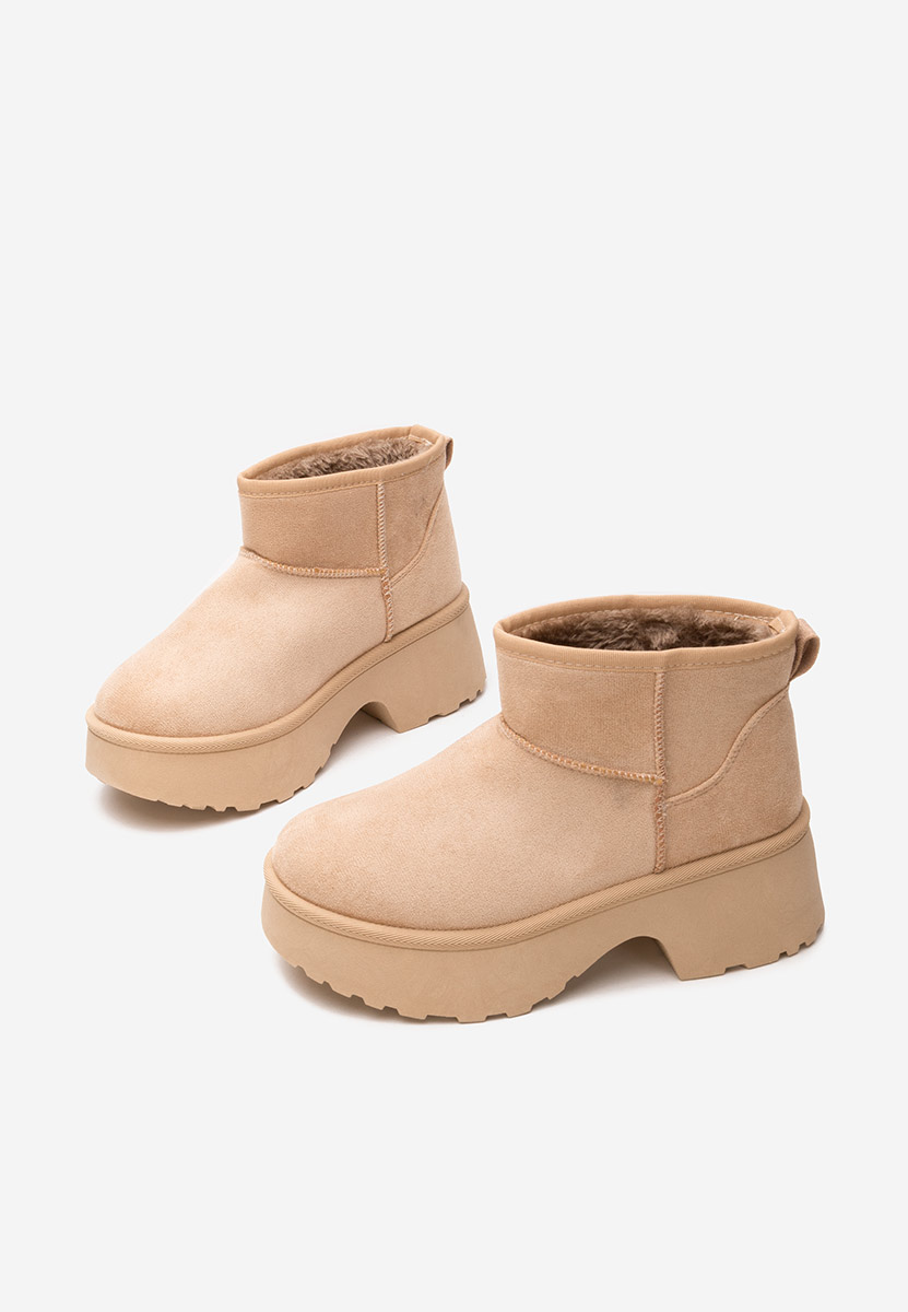 Stivaletti invernali donna Tarnia cachi