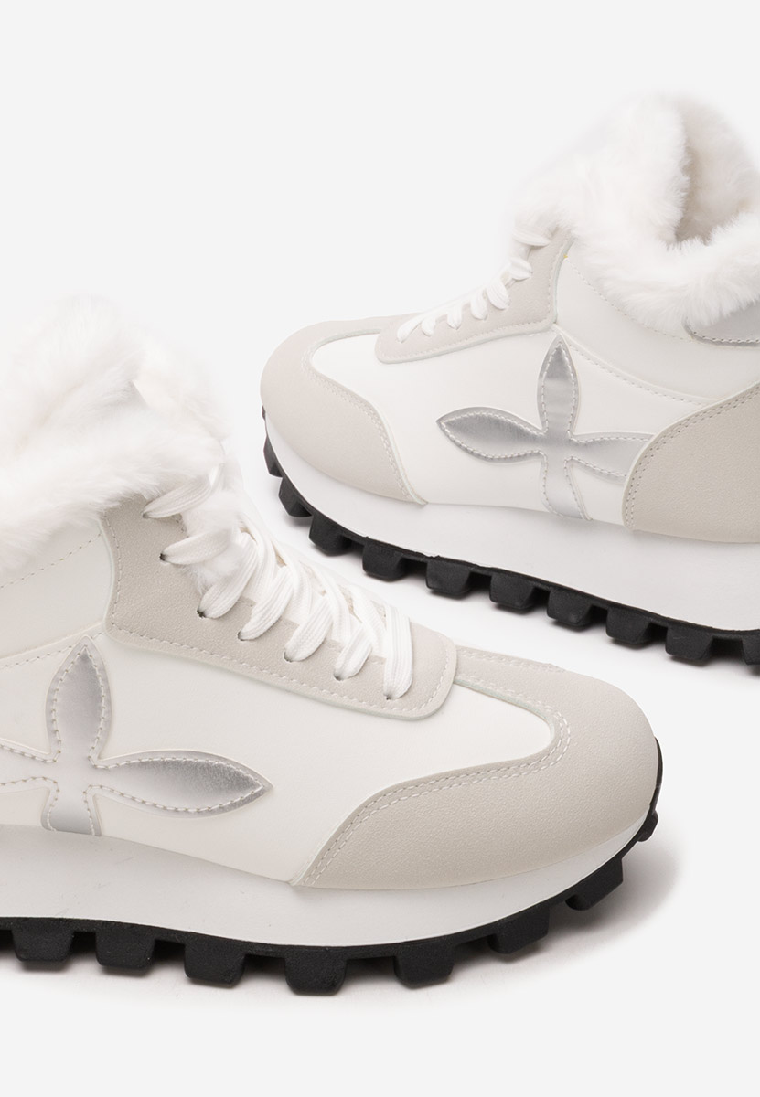 Sneakers donna invernali Ozia bianchi