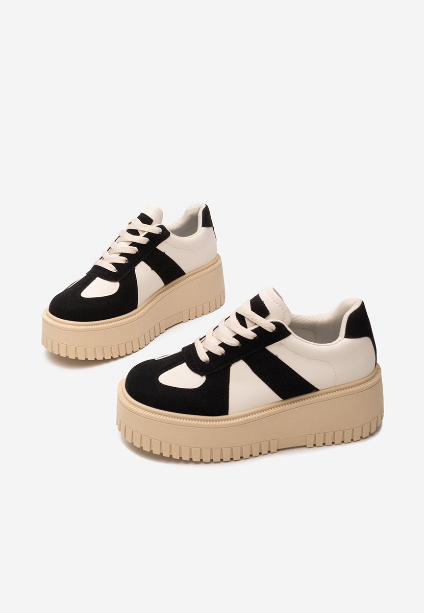 Sneakers con plateau Michele nero