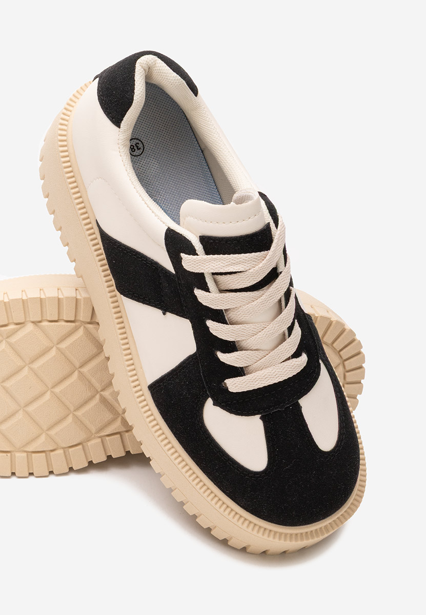 Sneakers con plateau Michele nero