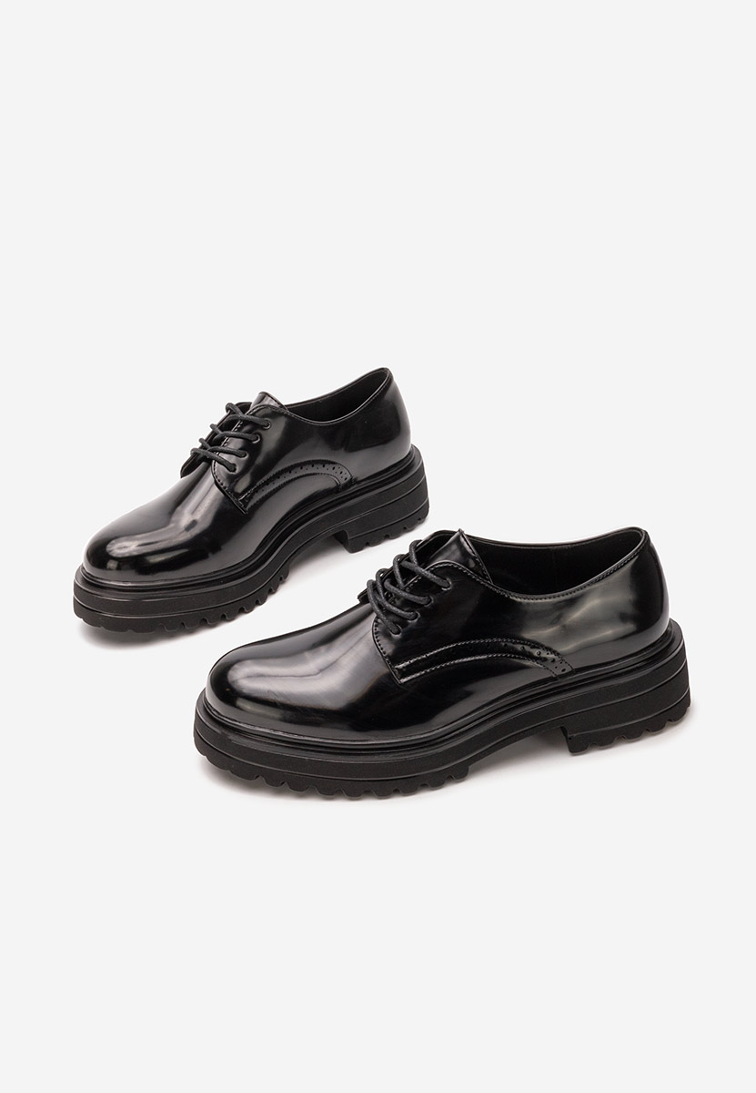Scarpe oxford donna Danina V2 nero