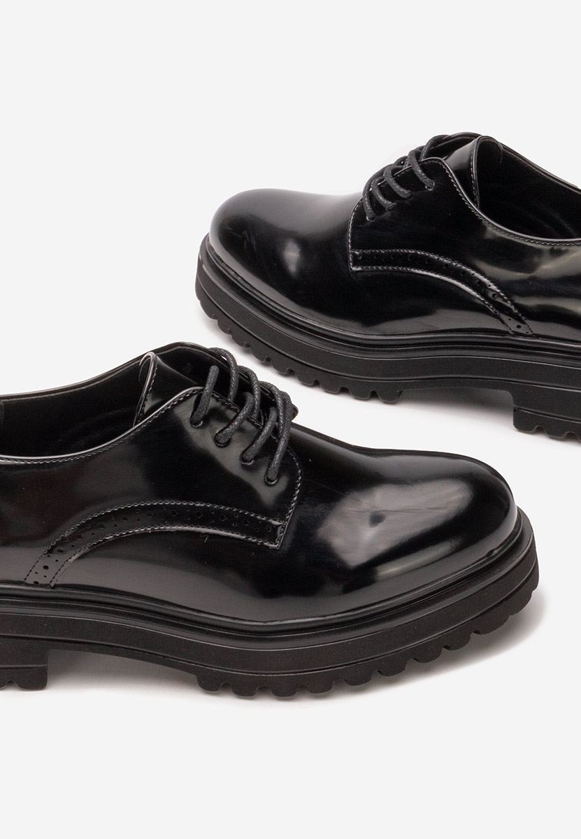 Scarpe oxford donna Danina V2 nero