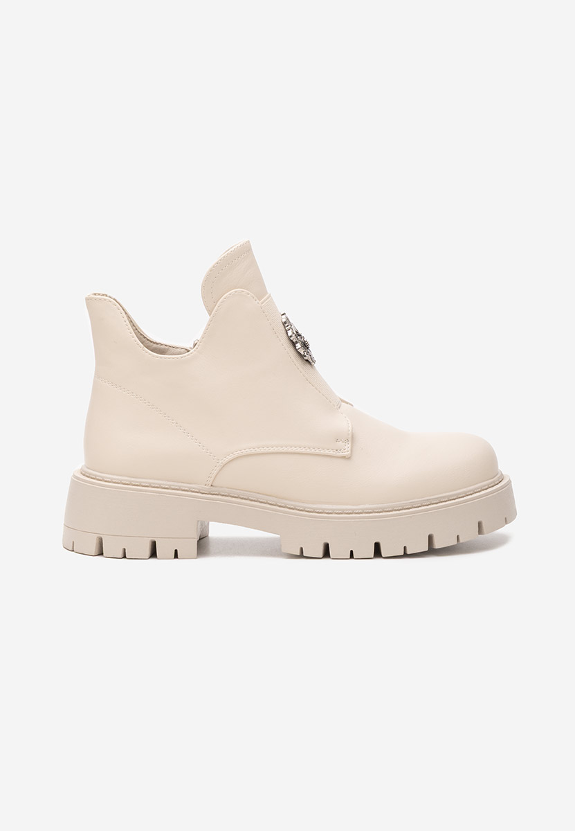 Stivaletti donna Daviria beige