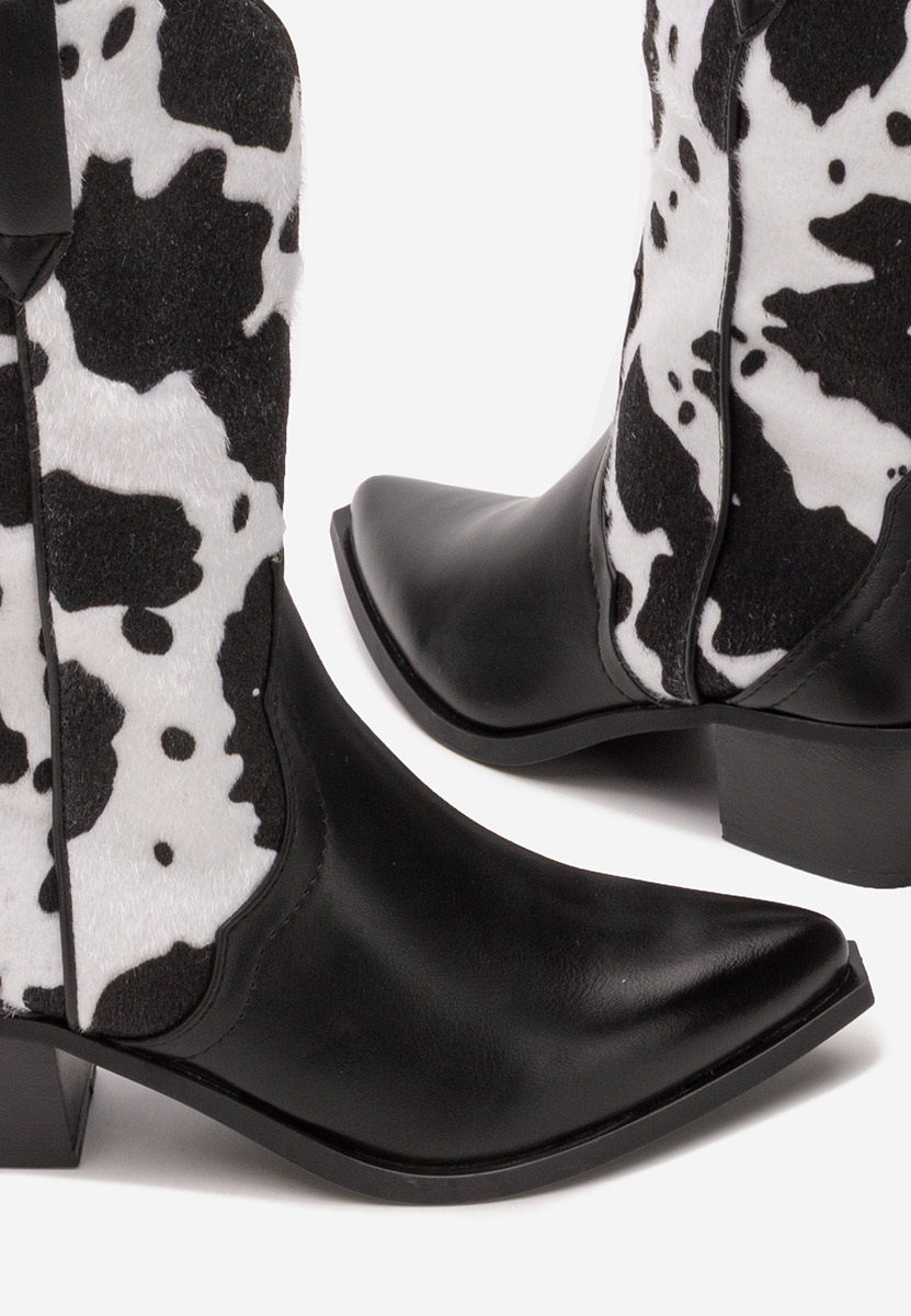 Stivaletti texani donna Nedira nero