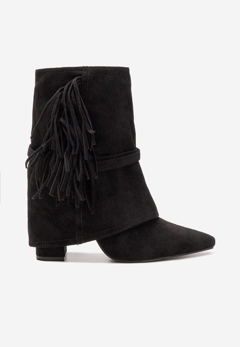 Tronchetti con tacco largo Ranale nero