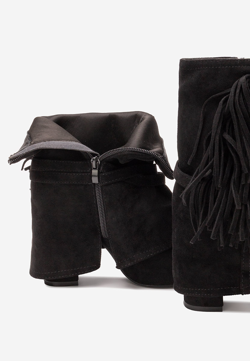 Tronchetti con tacco largo Ranale nero