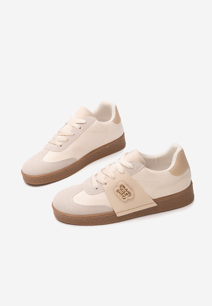 Sneakers donna Kathea beige