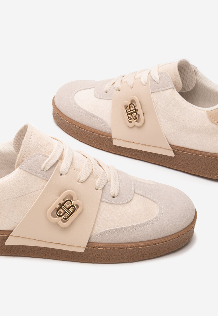 Sneakers donna Kathea beige