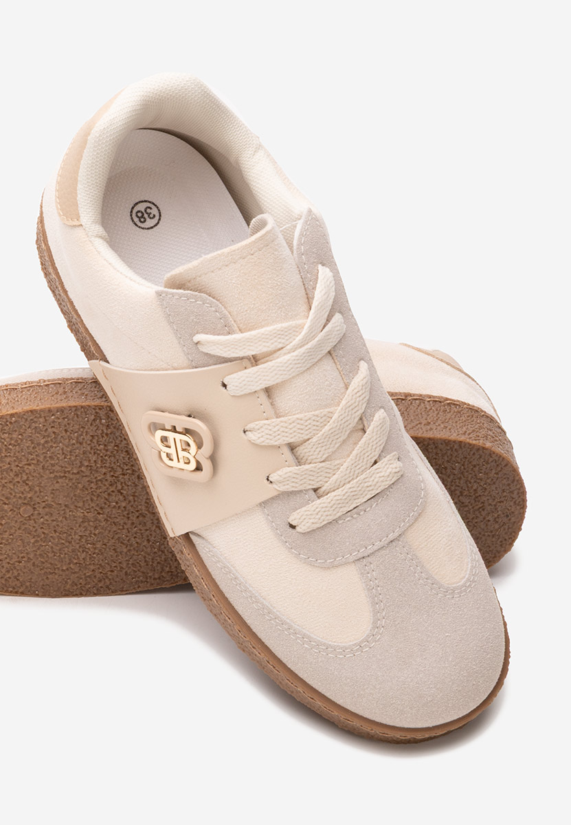 Sneakers donna Kathea beige