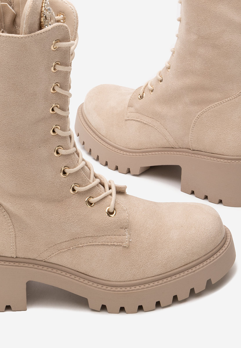 Anfibi donna Noblesa beige