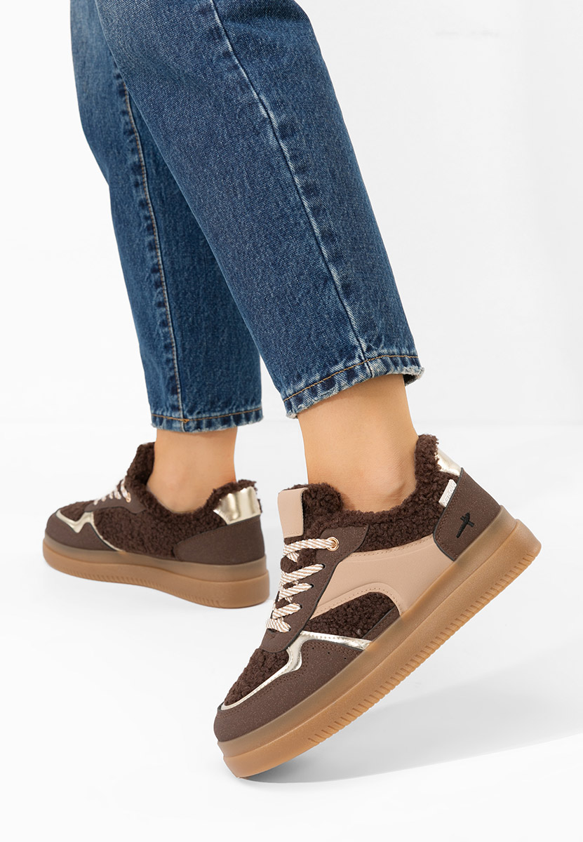 Sneakers donna Maisie marrone