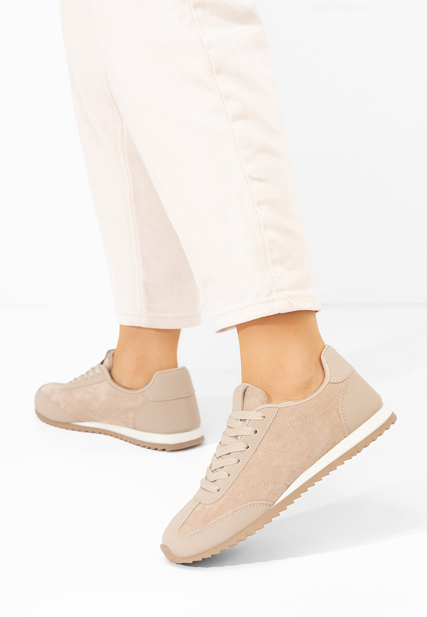 Sneakers donna Crinea beige