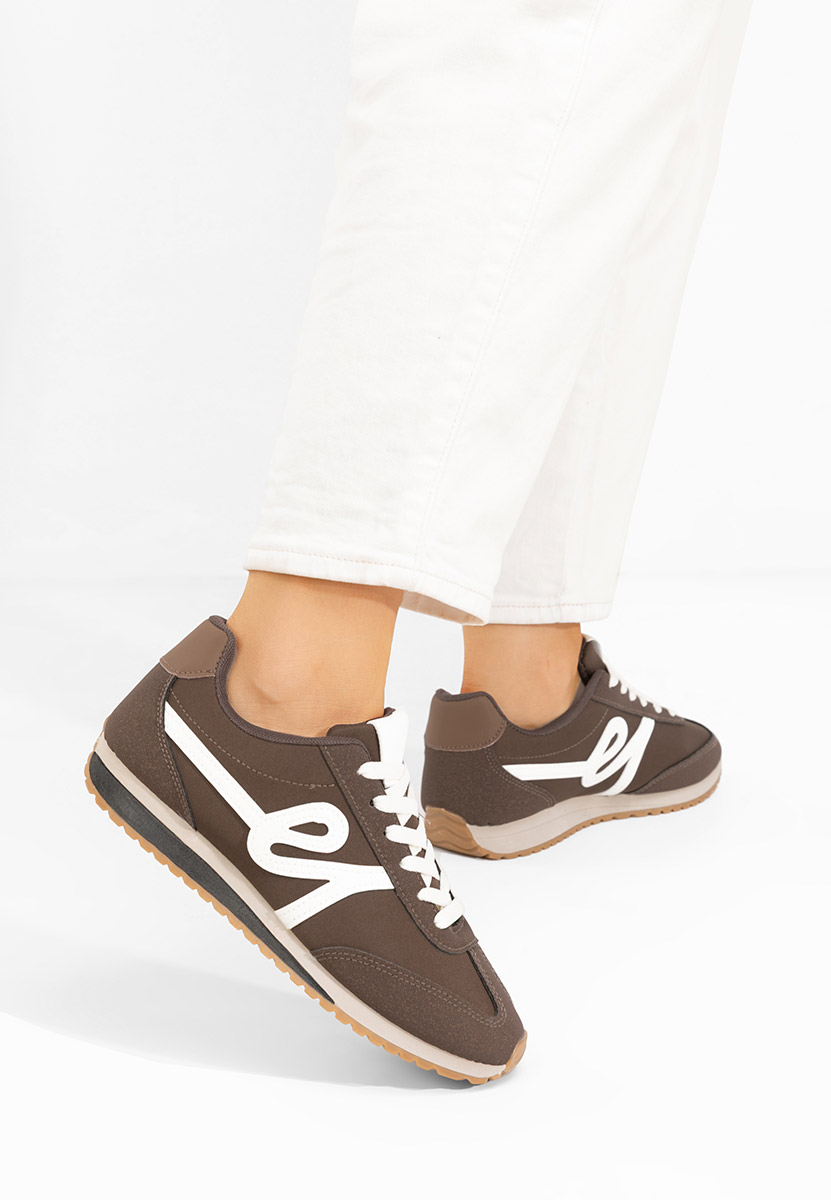 Sneakers donna Trinidad marrone