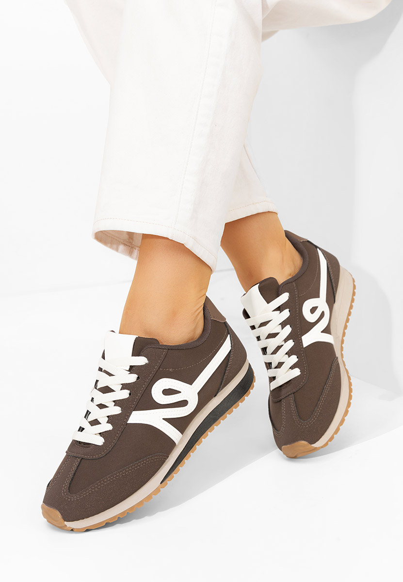 Sneakers donna Trinidad marrone