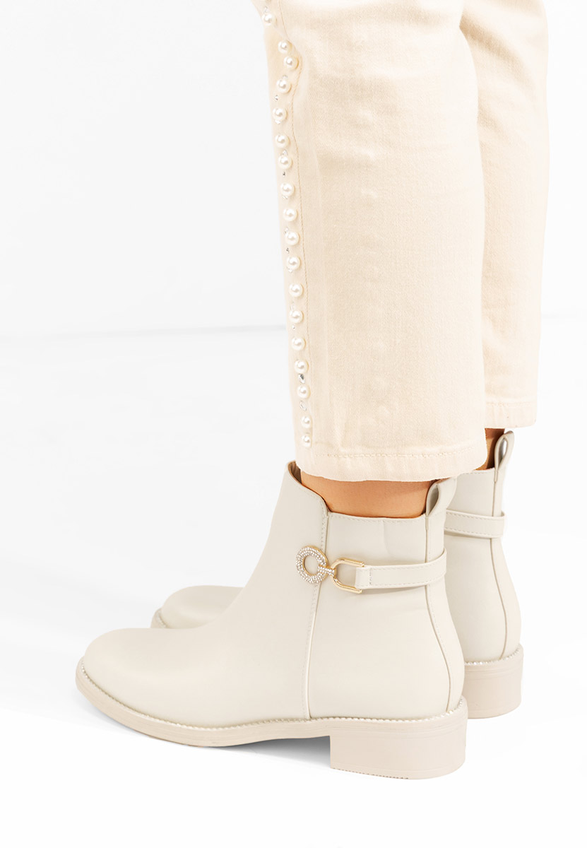 Stivaletti donna Ranae beige