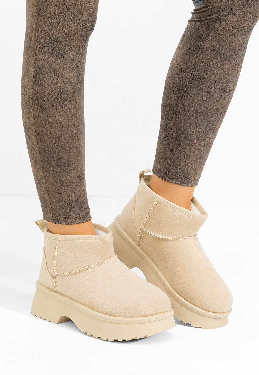 Stivaletti invernali donna Tarnia V2 beige
