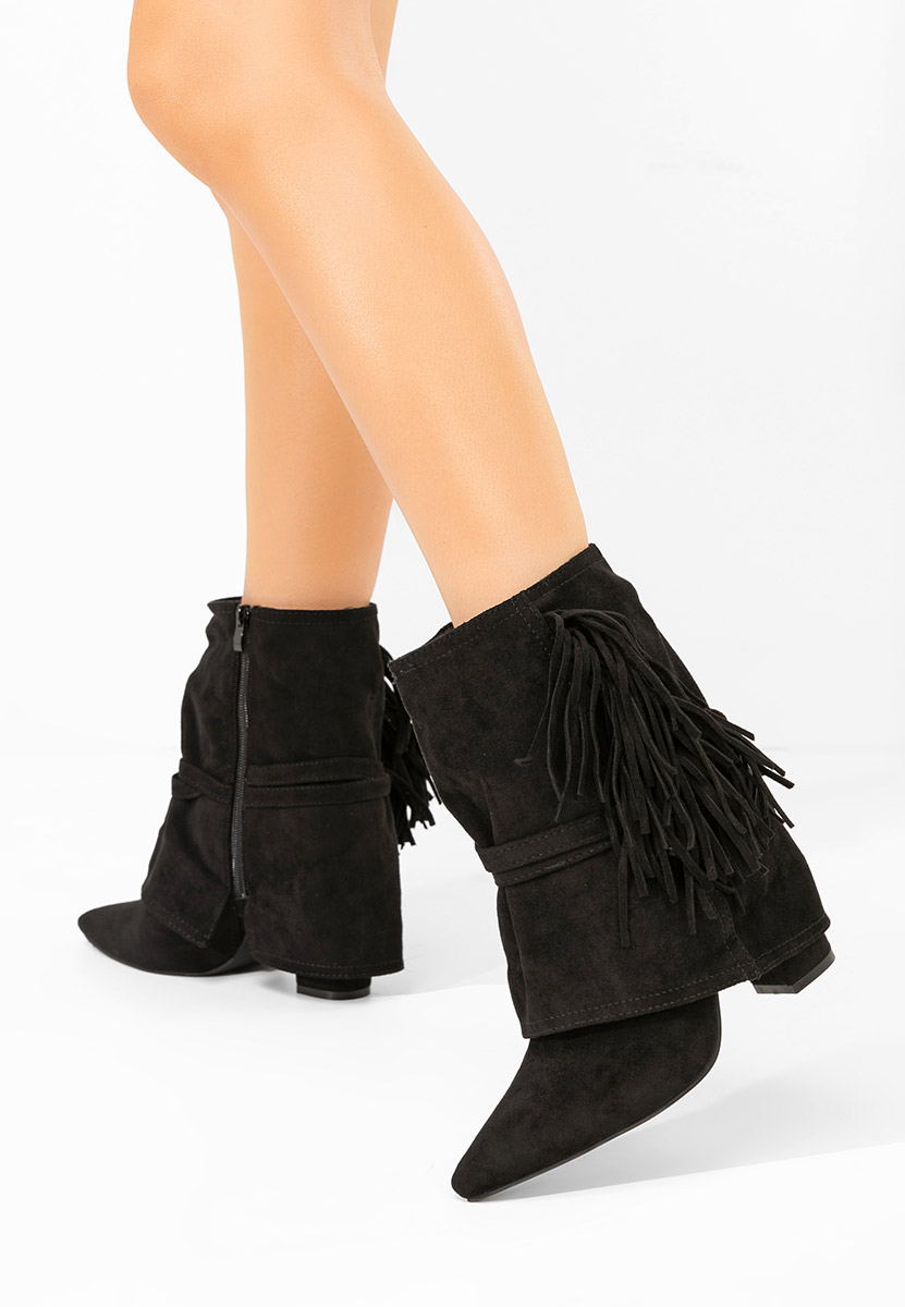 Tronchetti con tacco largo Ranale nero