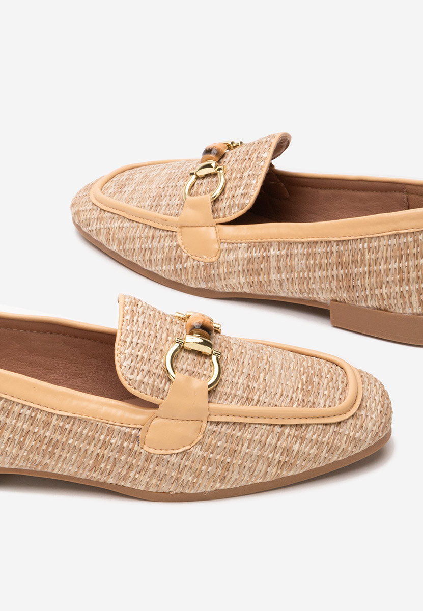 Mocassini da donna Estova cachi