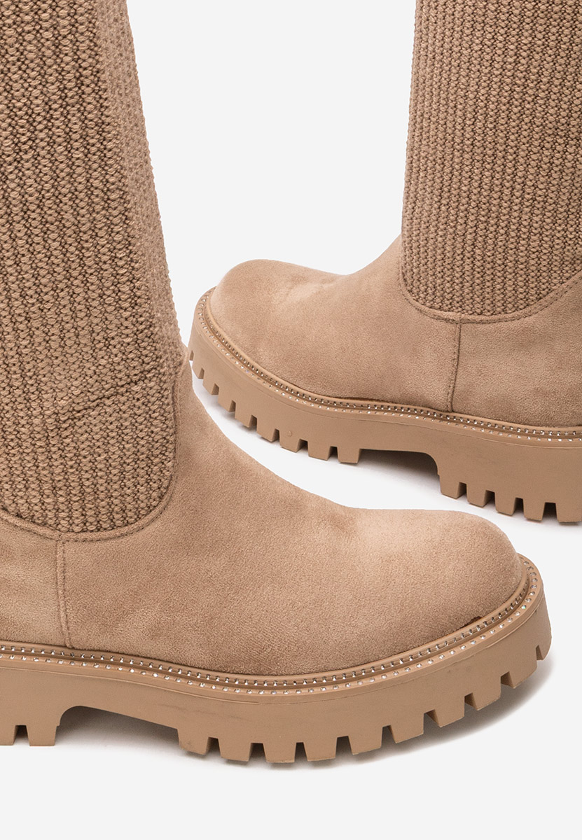 Stivali da donna Zorina V2 cachi