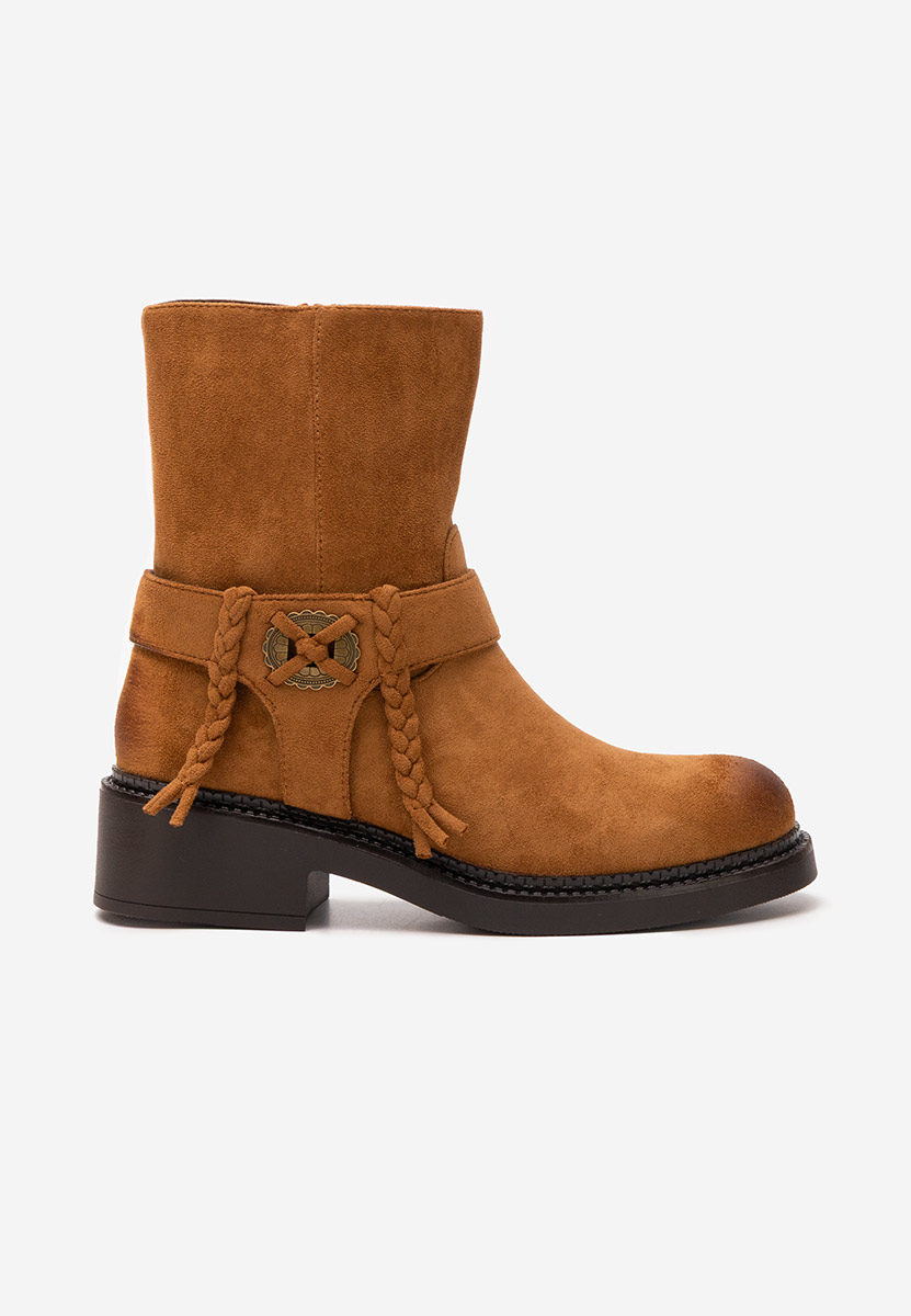 Stivaletti donna Alasika camel