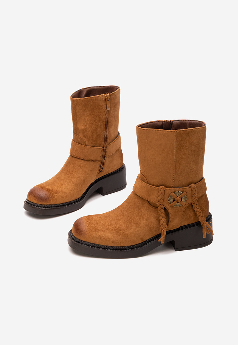 Stivaletti donna Alasika camel