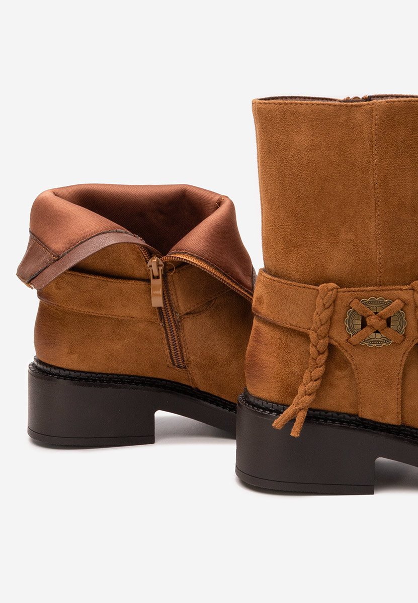 Stivaletti donna Alasika camel