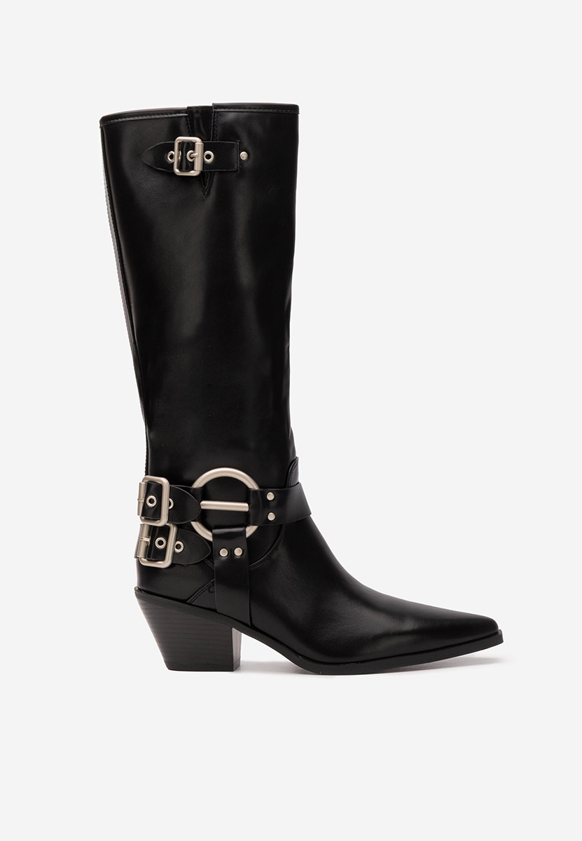 Stivali con tacco Laoise V2 nero Stivali con tacco Laoise V2 nero