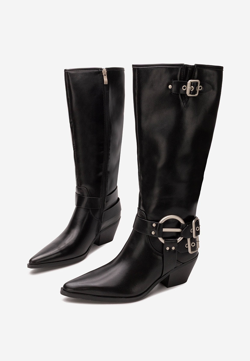 Stivali con tacco Laoise V2 nero Stivali con tacco Laoise V2 nero