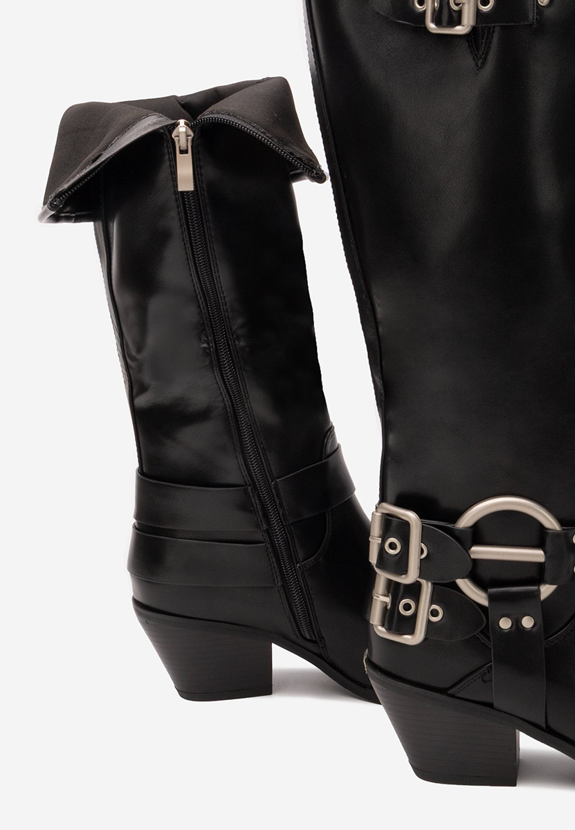 Stivali con tacco Laoise V2 nero Stivali con tacco Laoise V2 nero