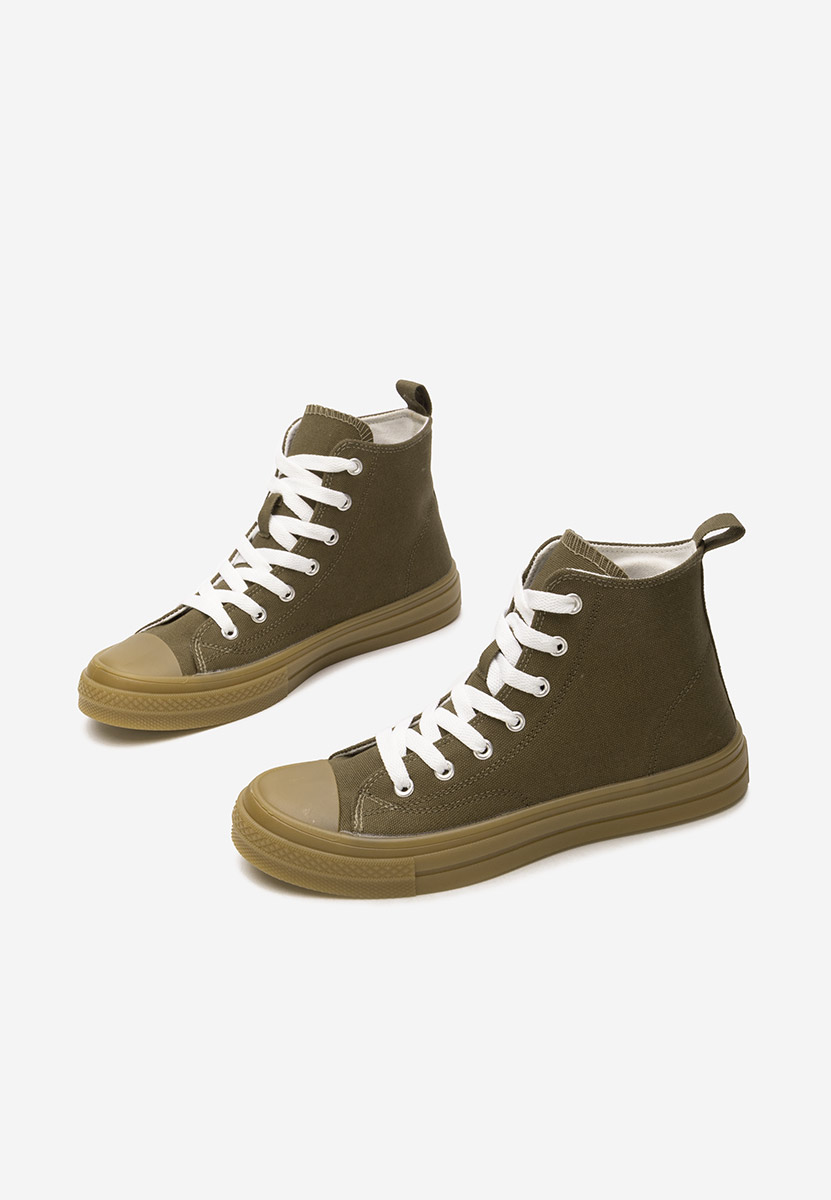 Scarpe da ginnastica High-Top Thyora verdi