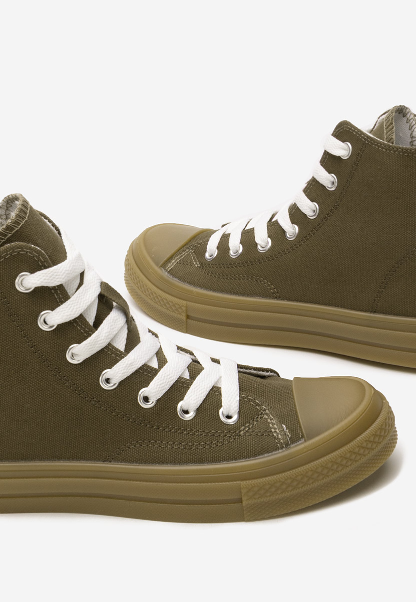 Scarpe da ginnastica High-Top Thyora verdi