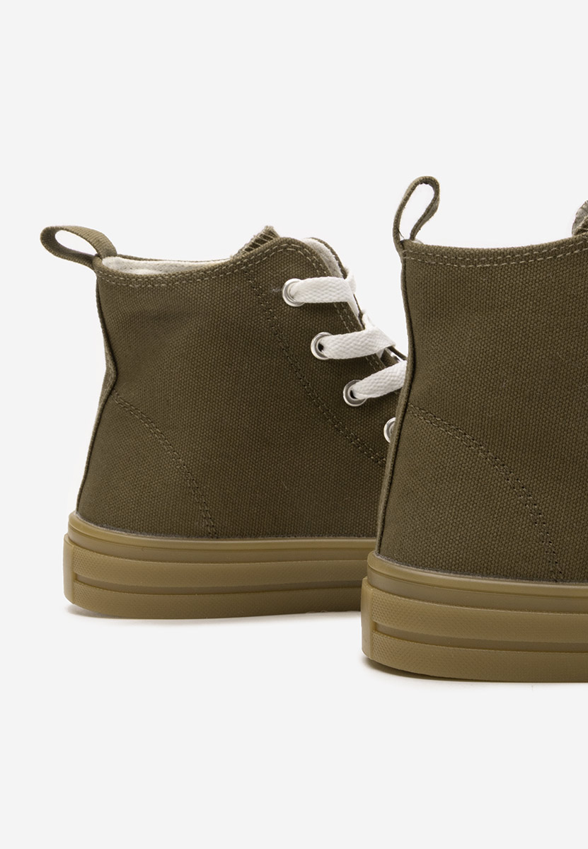 Scarpe da ginnastica High-Top Thyora verdi