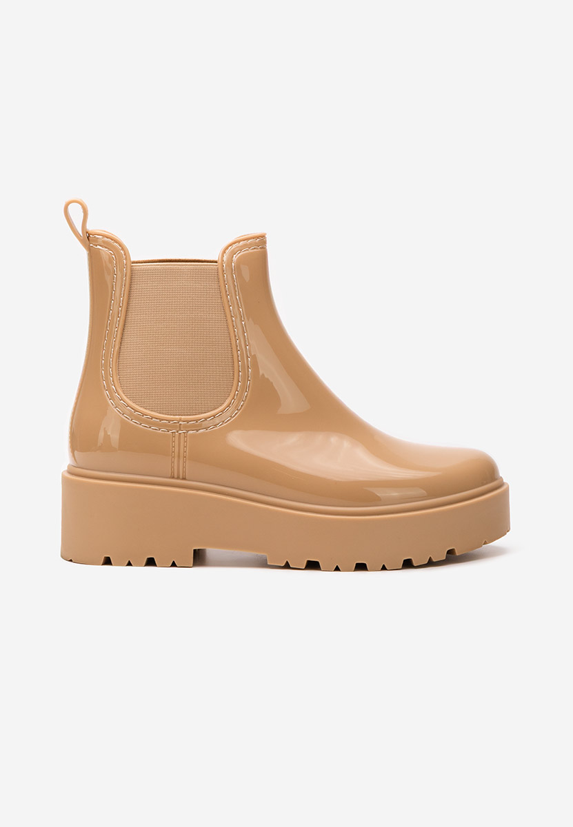 Stivaletti di gomma Alisora beige