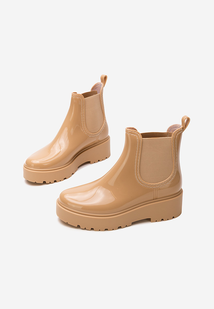 Stivaletti di gomma Alisora beige
