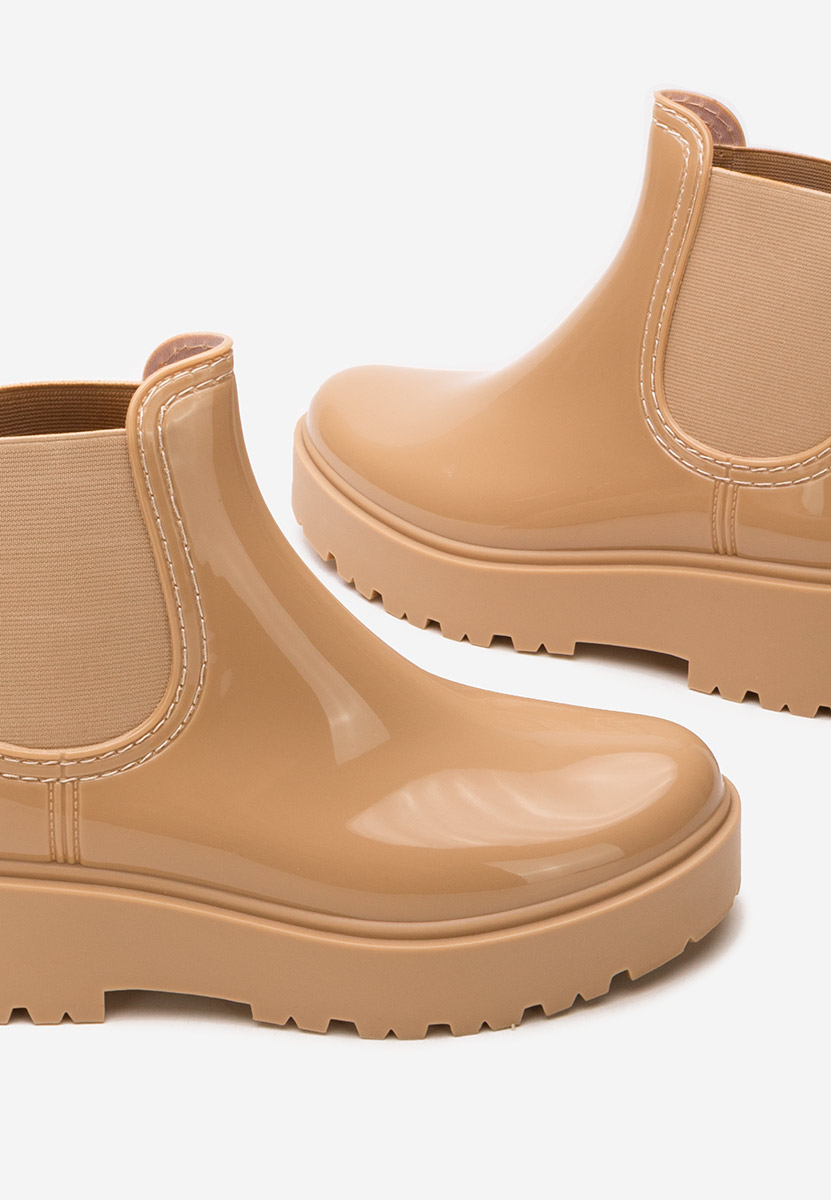 Stivaletti di gomma Alisora beige
