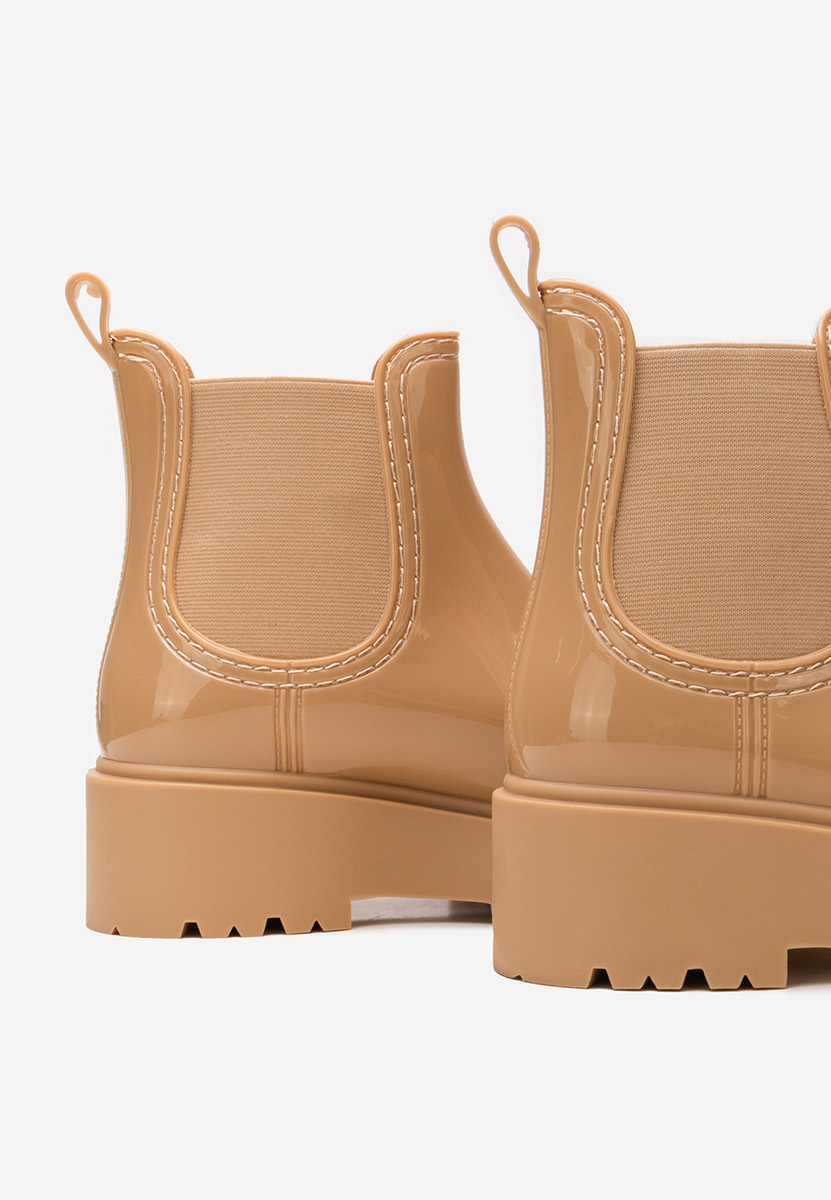 Stivaletti di gomma Alisora beige