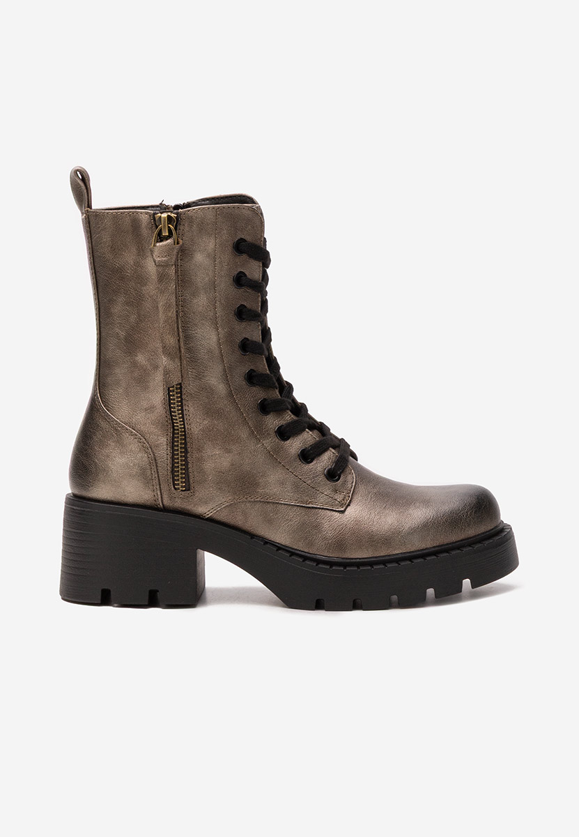 Scarponcini donna Miralis cachi