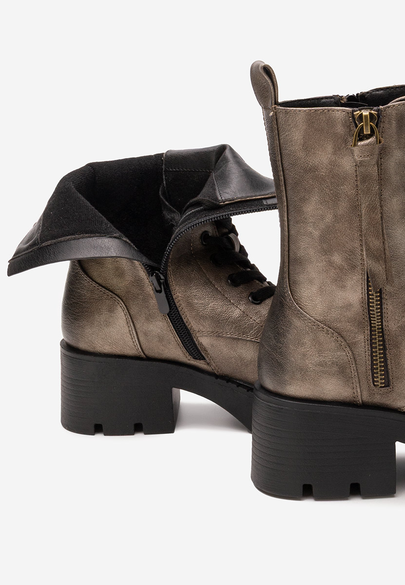 Scarponcini donna Miralis cachi