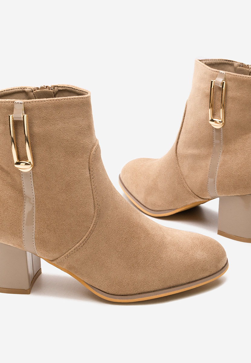 Tronchetti con tacco largo Otalira cachi