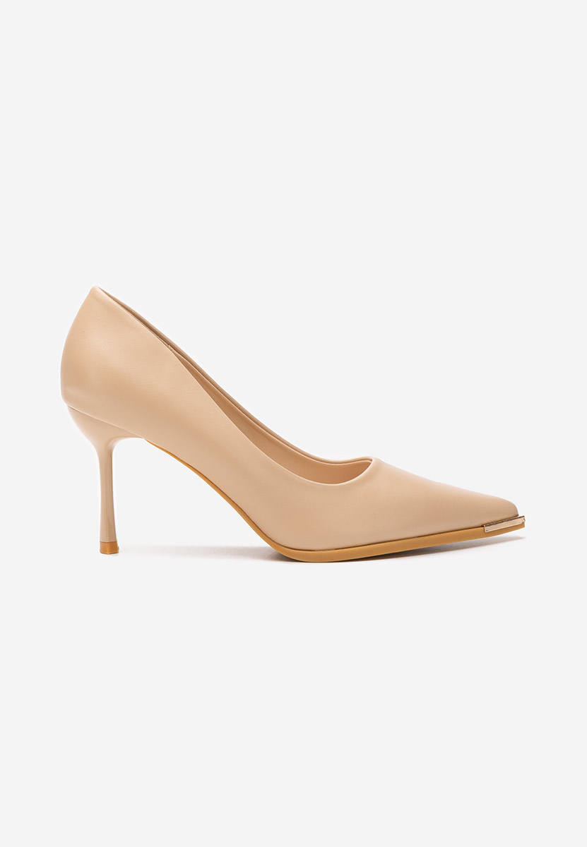 Décolleté tacco a spillo Nideia beige