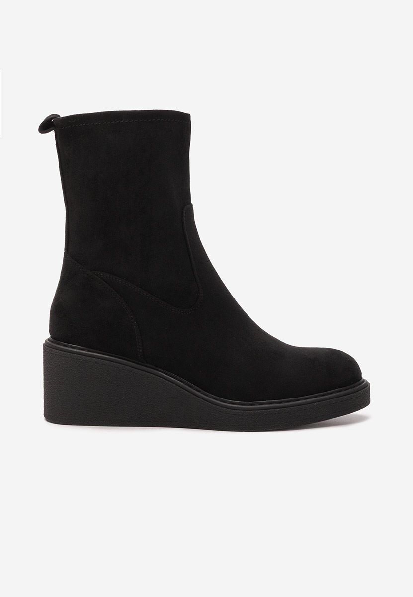 Tronchetti con zeppa Lysara nero